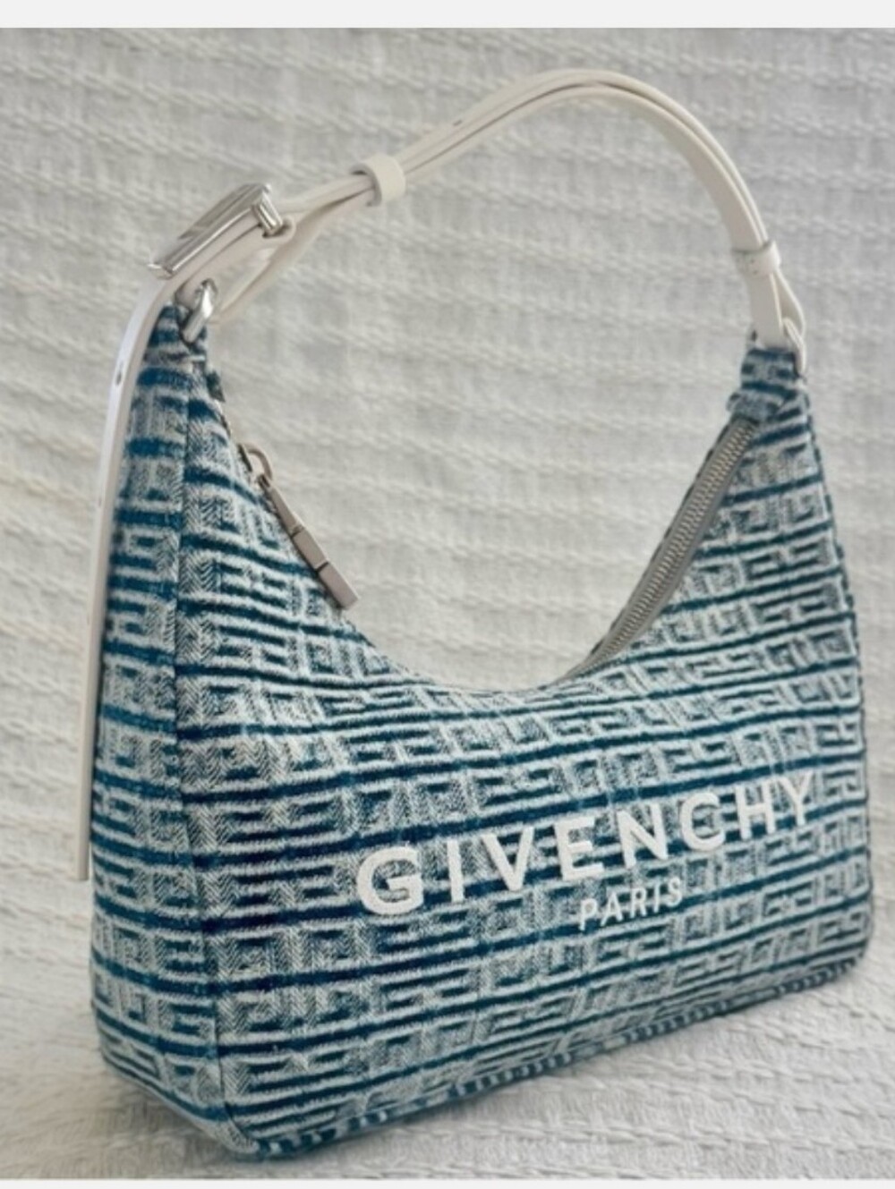 Givenchy Small Moon Cutout Hobo Bag - Picture 6 of 9